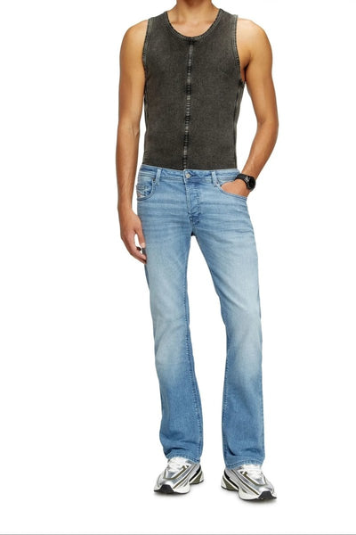 Diesel Bootcut Jeans Low Waist 2007 Zatiny Lightwash