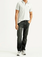 Levi's 513 Charcoal Grey Slim Straight Fit Mid Rise Jeans