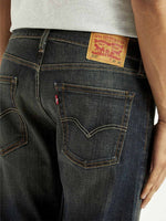Levi's 513 Charcoal Grey Slim Straight Fit Mid Rise Jeans