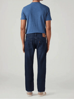 Levi's 513 Dark Blue Slim Straight Fit Mid Rise Jeans