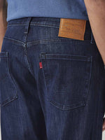 Levi's 513 Dark Blue Slim Straight Fit Mid Rise Jeans