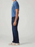 Levi's 513 Dark Blue Slim Straight Fit Mid Rise Jeans