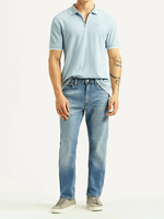 Levi's 513 Light Blue Slim Straight Fit Mid Rise Jeans