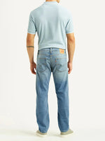 Levi's 513 Light Blue Slim Straight Fit Mid Rise Jeans