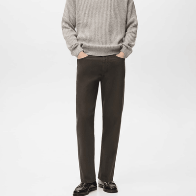 Mango Regular fit cotton jeans