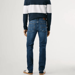 pepejeans slim fit mid-rise jeans - hatch