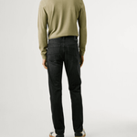 pepejeans slim fit mid-rise jeans - track