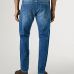 pepejeans taper fit mid-rise jeans - stanley