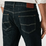pepejeans taper fit mid-rise jeans - stanley