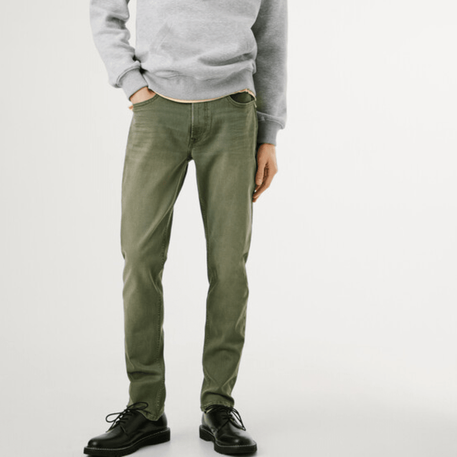 pepejeans taper fit mid-rise jeans - stanley